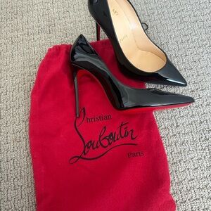 Christian Louboutin Glossy Black Heels